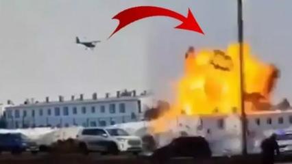 Rusya'da İHA fabrikasına kamikaze saldırı