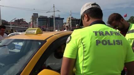 Ticari taksi denetiminde 40 bin liraya yakın ceza kesildi!