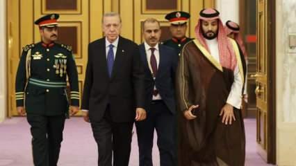 Cumhurbaşkanı Erdoğan'dan Gazze diplomasisi! Prens Selman ile görüştü