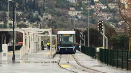 Eminönü-Alibeyköy tramvay hattında teknik arıza