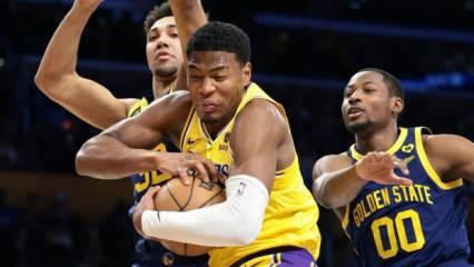 NBA'de Warriors, deplasmanda Lakers'ı 14 sayı farkla geçti