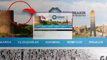 Diyarbakır Belediyesi'nde bir skandal daha: Web sitesinden Türk bayrağı kaldırıldı