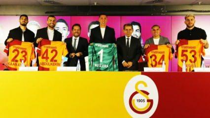 Galatasaray'da 5 isim sözleşme uzattı!