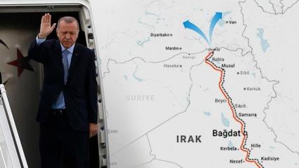 Irak 14 milyar dolar zarar etmişti! Başkan Erdoğan'ın ziyaretinde bir taşla iki kuş