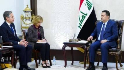 Irak Başbakanı Sudani, ABD Dışişleri Bakanı Blinken ile görüştü