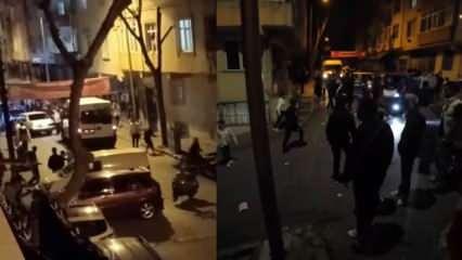 Gaziosmanpaşa'da asker eğlencesinde kavga çıktı
