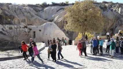 Kapadokya'da bayram tatilinde 243 bin 632 kişi ağırlandı