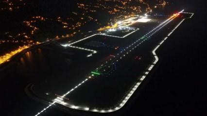 Rize-Artvin Havalimanı'nı mart ayında 72 bini aşkın yolcu kullandı