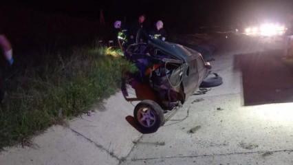 Tekirdağ'da feci kaza çarptığı aracın şoförü kaçtı: 1 ölü!
