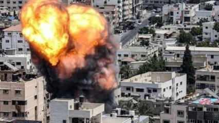 İsral'den Refah'ta alçak saldırı
