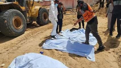 Gazze'de toplu mezar dehşeti! Canlı canlı gömmüşler