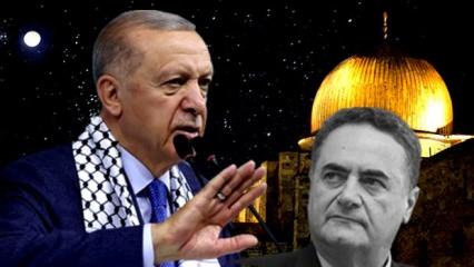 İsrail'den hadsiz paylaşım! Erdoğan'ı hedef aldılar! Türkiye'den çok sert tepki
