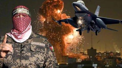 Mücahitler, F-16 bombalarıyla 2 işgalci birliği havaya uçurdu!