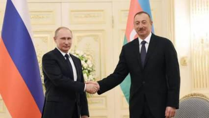 Putin ile Aliyev bölgesel güvenlikle ilgili durumu ele aldı