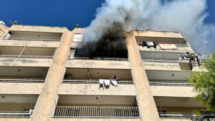 Şanlıurfa'da yangın: Bir kişi dumandan etkilendi