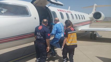Şırnak'tan Ankara'ya! Ambulans uçak bebek için havalandı