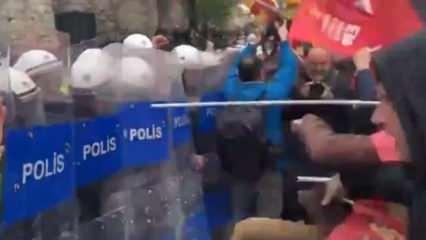 1 Mayıs gösterileri adı altında yasa dışı sol örgütler polise saldırdı