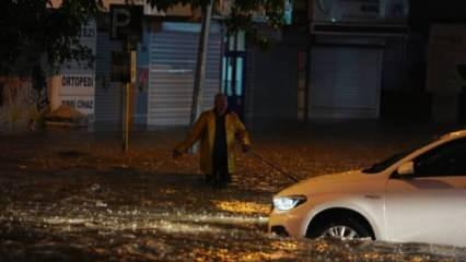 Valilik günlerdir uyarıyordu! Ankara'da kuvvetli yağış sonrası altyapı çöktü