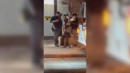 ABD polisinden alçak hareket! 4 Müslüman öğrencinin başörtülerini zorla çıkardılar!