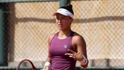 Alex De Souza'nın kızı Antalya'da tenis turnuvasına katıldı