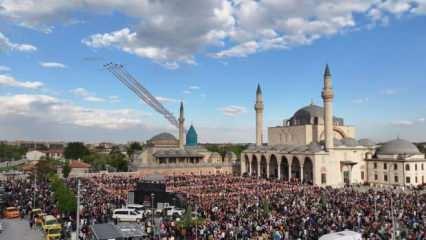 Hazreti Mevlana'nın Konya’ya gelişinin 796. yılı kutlanıyor