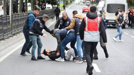 İstanbul'da 1 Mayıs hareketliliği: Yasak dinlemeyenlere müdahale!