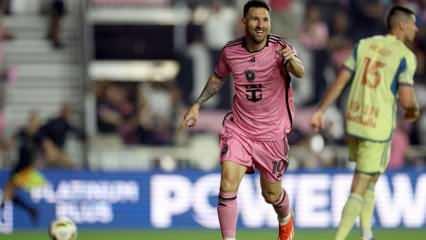 Lionel Messi'den 2 rekor: Inter Miami'den gol yağmuru
