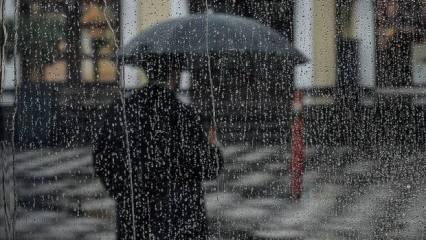 Meteoroloji'den 5 il için sağanak yağış uyarısı