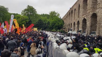 Saraçhane'de 1 Mayıs provokasyonu: 210 şahıs gözaltına alındı