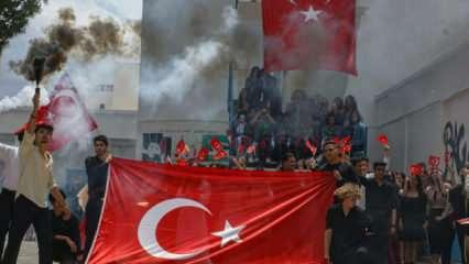 Tunus'taki 'Türk Kültür Günü' etkinliğinde renkli kareler