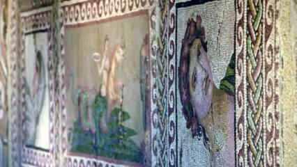 Yunanlardan kalan mozaik Samsun'da