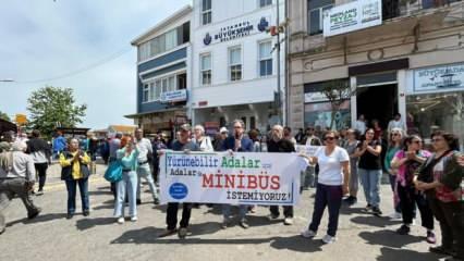 Adalar halkından İETT'ye "minibüs" tepkisi