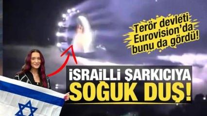İsrail'i Eurovision sahnesinde yuhladılar