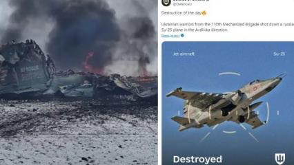 Zelenski: Rusya’ya ait Su-25 uçağı düşürüldü