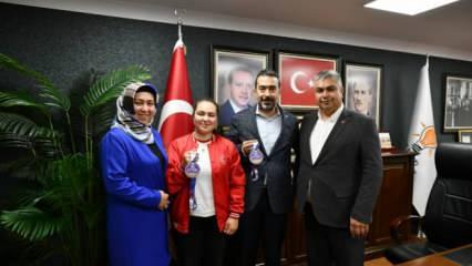 AK Parti İl Başkanı'nı ziyaret eden Sude Nur Çakır'ın sözleşmesi feshedildi!