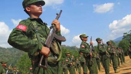 Arakan Ordusu'ndan Myanmar rejimine büyük darbe! Bölgedeki bütün üsler ele geçirildi