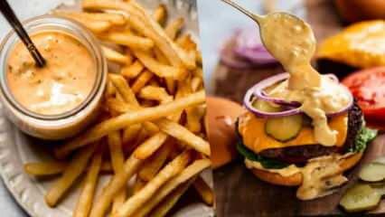 Bir adım öteye taşıyacak: En iyi hamburger sosu tarifi, nasıl yapılır?