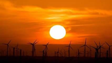 Güneş ve rüzgardan elektrik üretiminde rekor