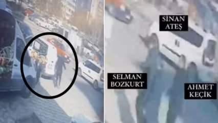 Sinan Ateş’e saldırı anının görüntüleri ortaya çıktı