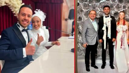 Kanal7 ailesinin mutlu günü: Lütfiye-Mustafa ve Arzu-Çağdaş çiftleri dünya evine girdi