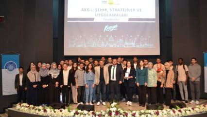 Konya Büyükşehir, NEÜ öğrencilerine ‘akıllı şehir, stratejiler ve uygulamaları’nı anlattı