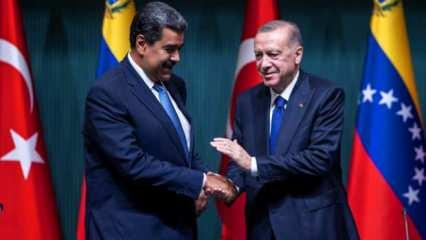 Canlı yayında imzaladı! Maduro'dan Türkiye duyurusu: Erdoğan'a selamımı iletiyorum