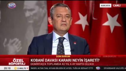 Özgür Özel'den dava kararı sonrası Selahattin Demirtaş açıklaması: Kabul edilir tarafı yok