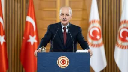 TBMM Başkanı Kurtulmuş, bugün MHP Grubu'nu ziyaret edecek