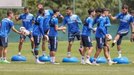 Trabzonspor, Beşiktaş maçı için ara vermedi