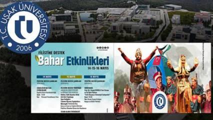 Uşak Üniversitesi'nden Filistin'e Destek Yürüyüşü ve Engellilik Farkındalığı!