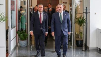 BBP Genel Başkanı Destici, CHP Genel Başkanı Özel ile görüştü