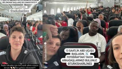 Ebrar Karakurt'tan bile bile algı operasyonu! Federasyonun beceriksizliğini THY'ye yükledi