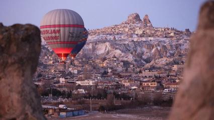 Kapadokya’da sadece balonlar değil turizm rakamları da uçtu!