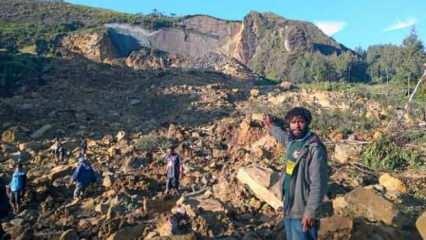 Papua Yeni Gine'de heyelan: 300'den fazla &ouml;l&uuml;